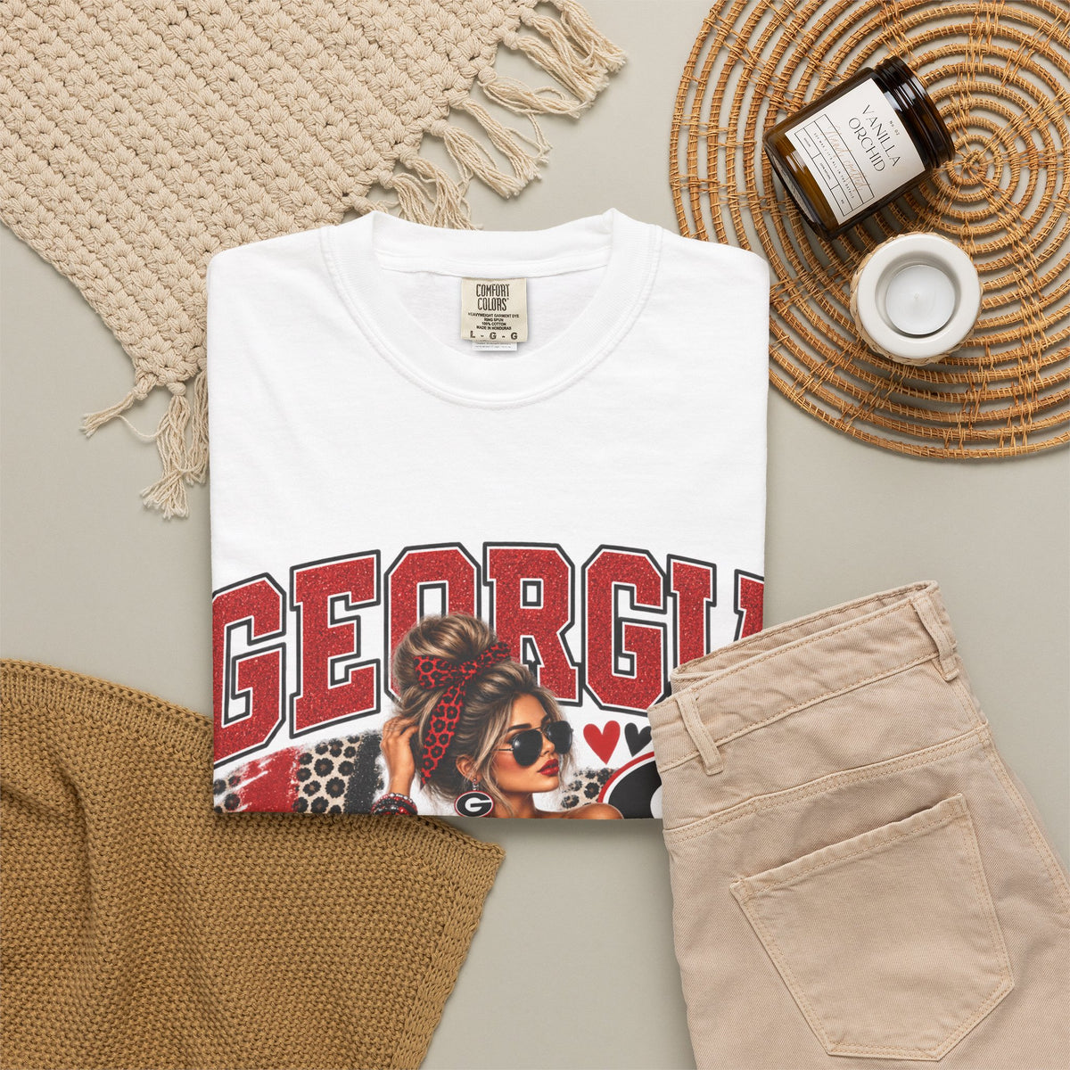 Bulldogs Dog Graphic T-Shirt