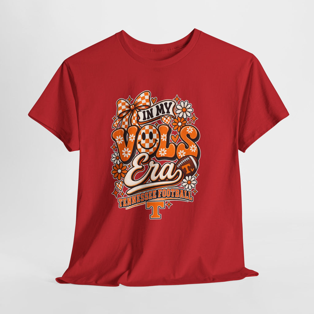 Vols Era T-Shirt — Tennessee Football Retro Floral Tee