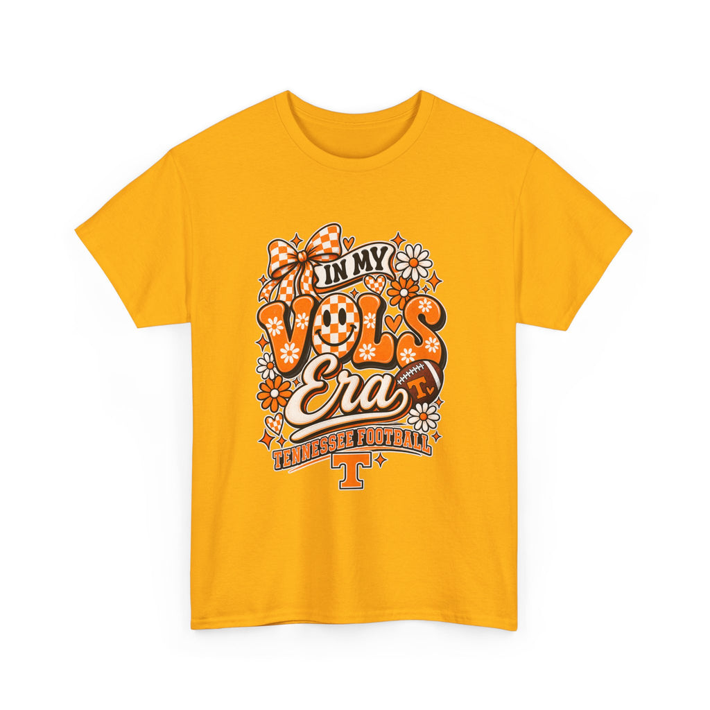 Vols Era T-Shirt — Tennessee Football Retro Floral Tee