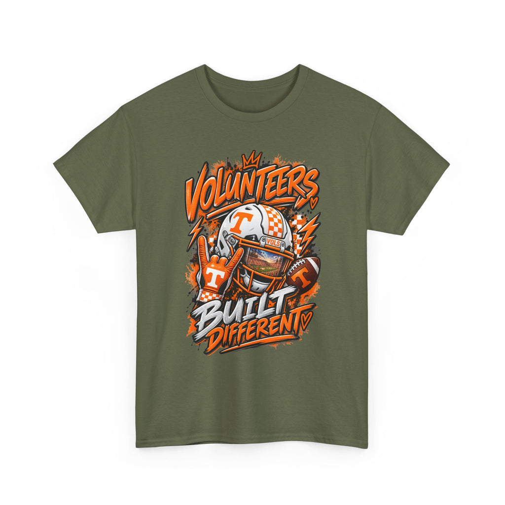 Volunteers Built Different Tee