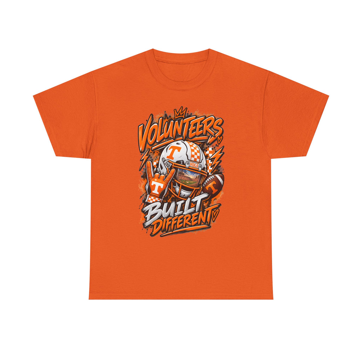 Volunteers Built Different Tee