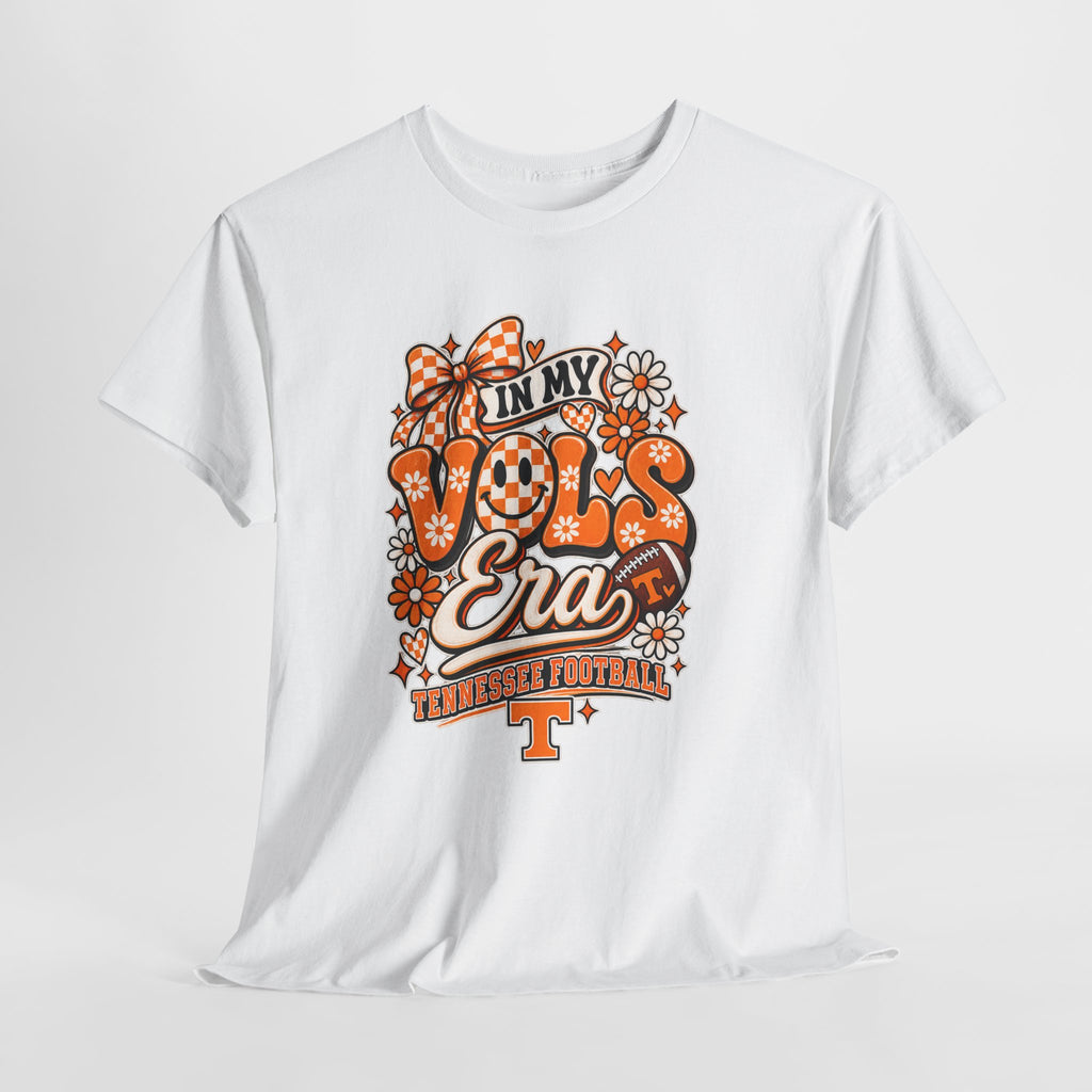 Vols Era T-Shirt — Tennessee Football Retro Floral Tee