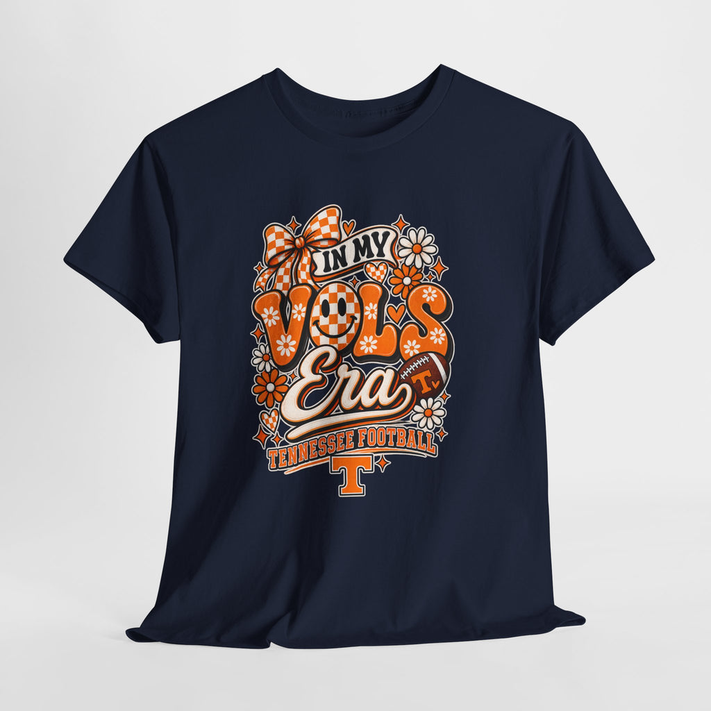 Vols Era T-Shirt — Tennessee Football Retro Floral Tee