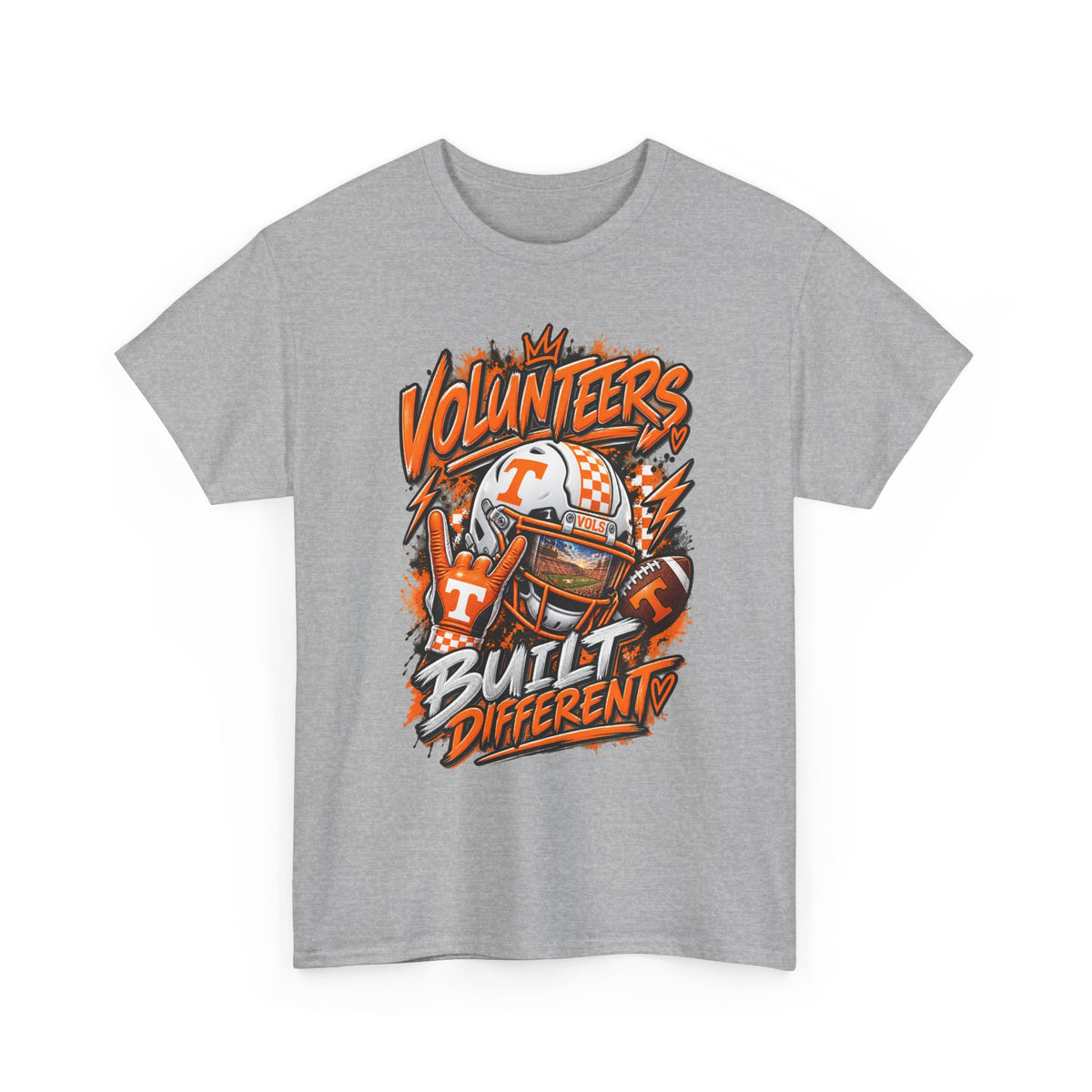 Volunteers Built Different Tee