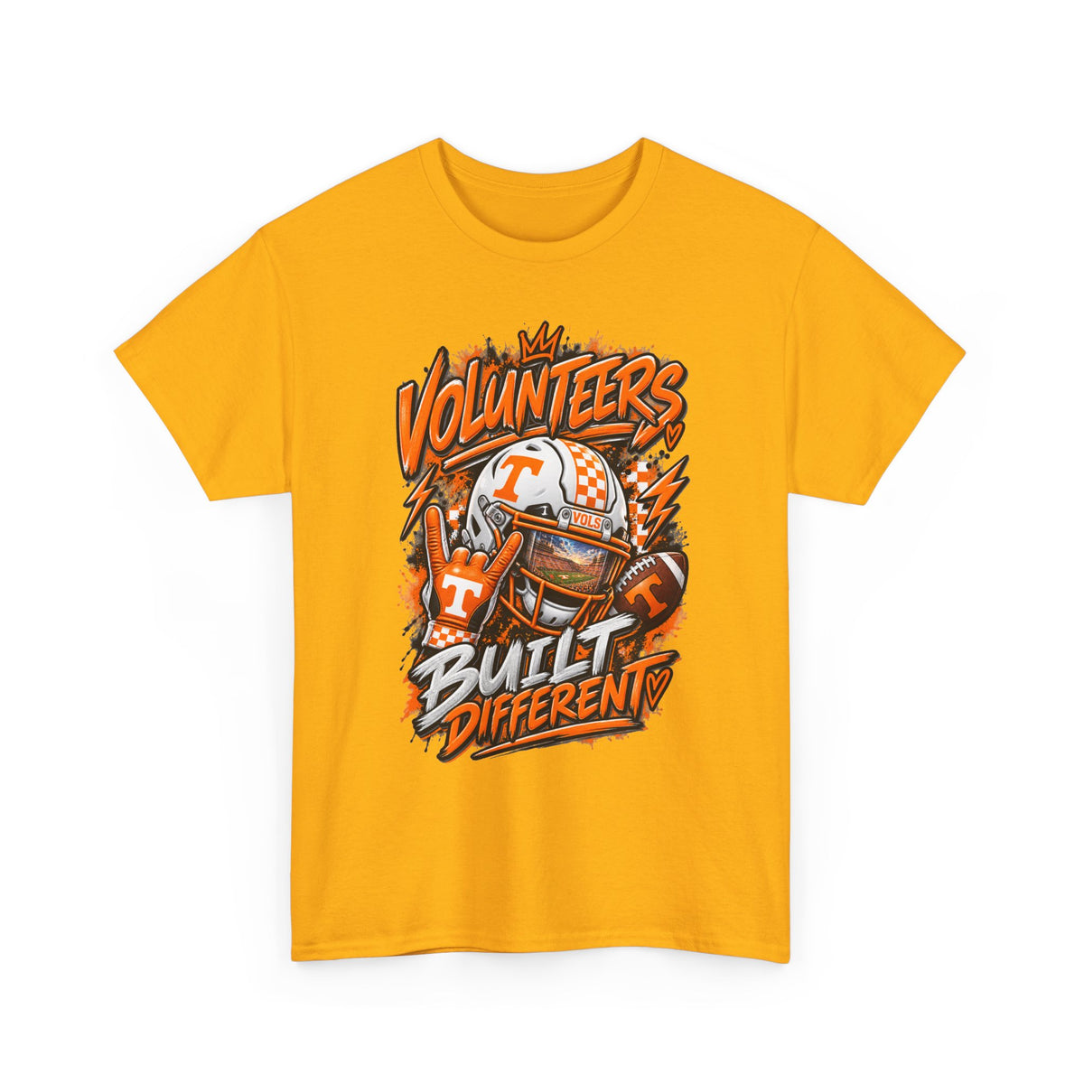 Volunteers Built Different Tee