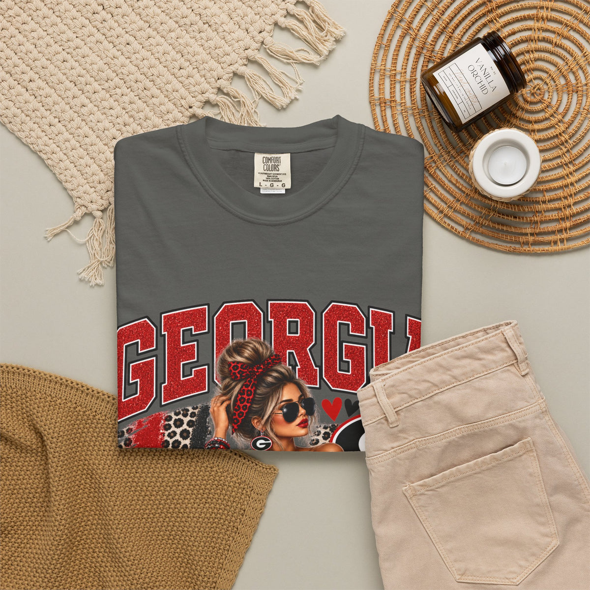 Bulldogs Dog Graphic T-Shirt
