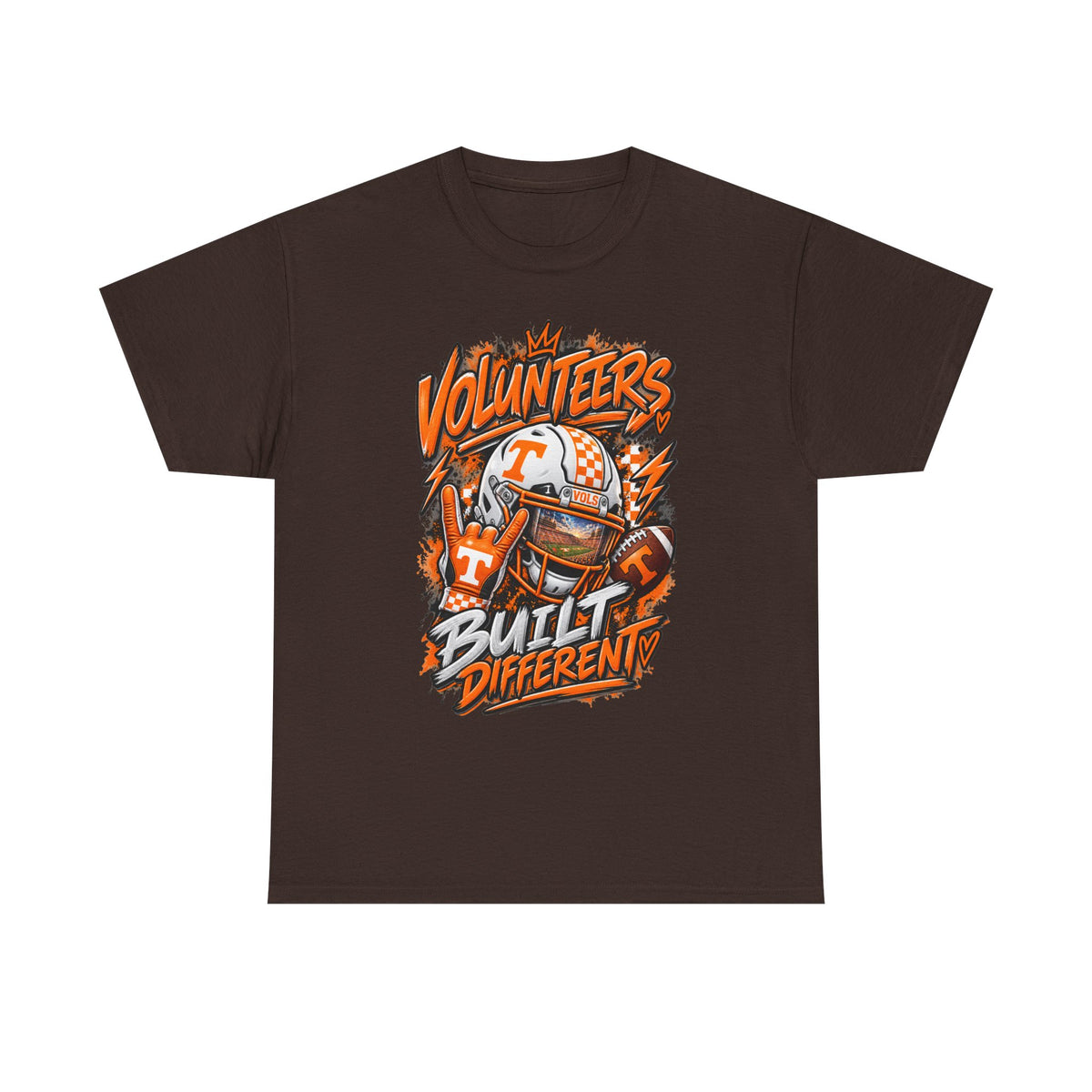 Volunteers Built Different Tee