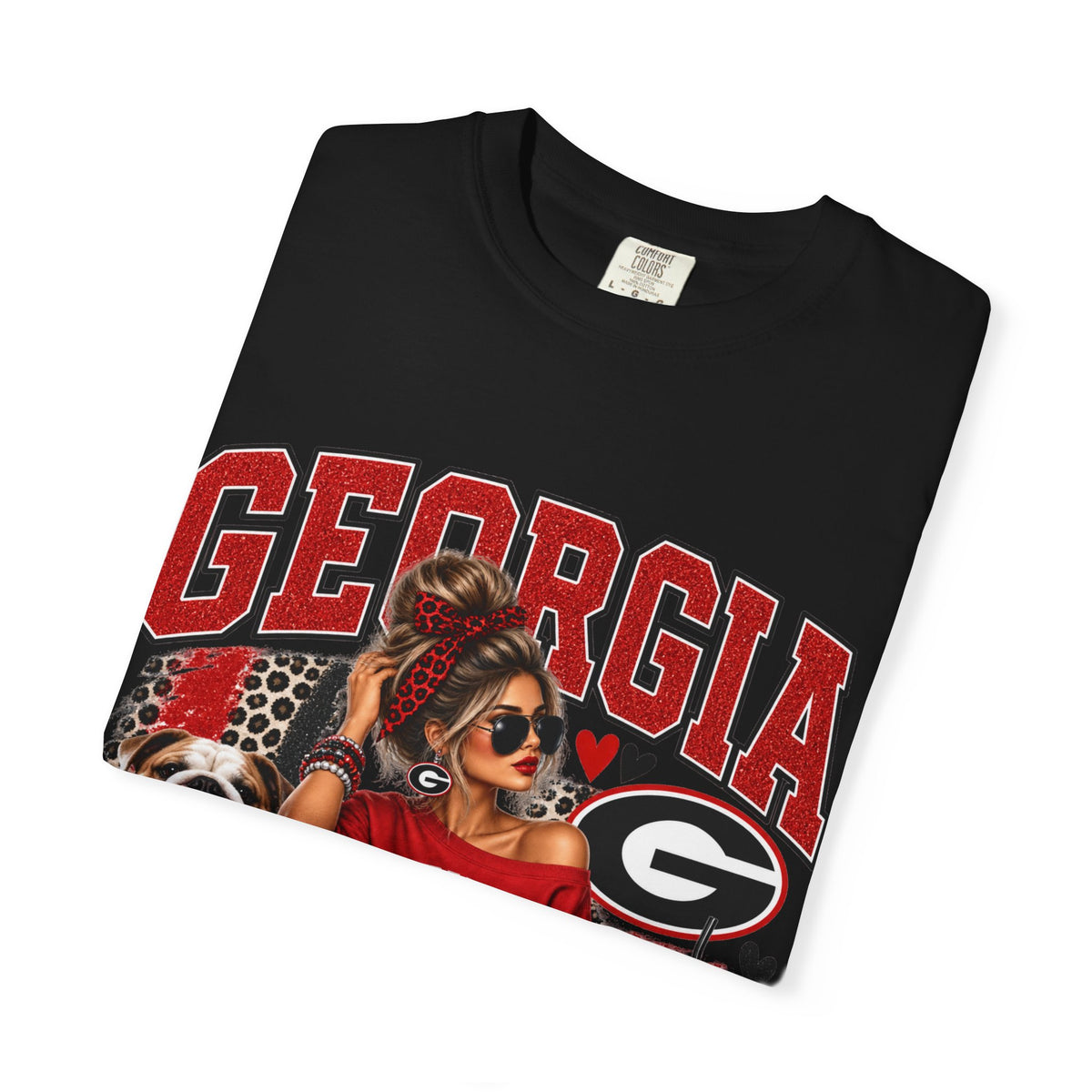 Bulldogs Dog Graphic T-Shirt