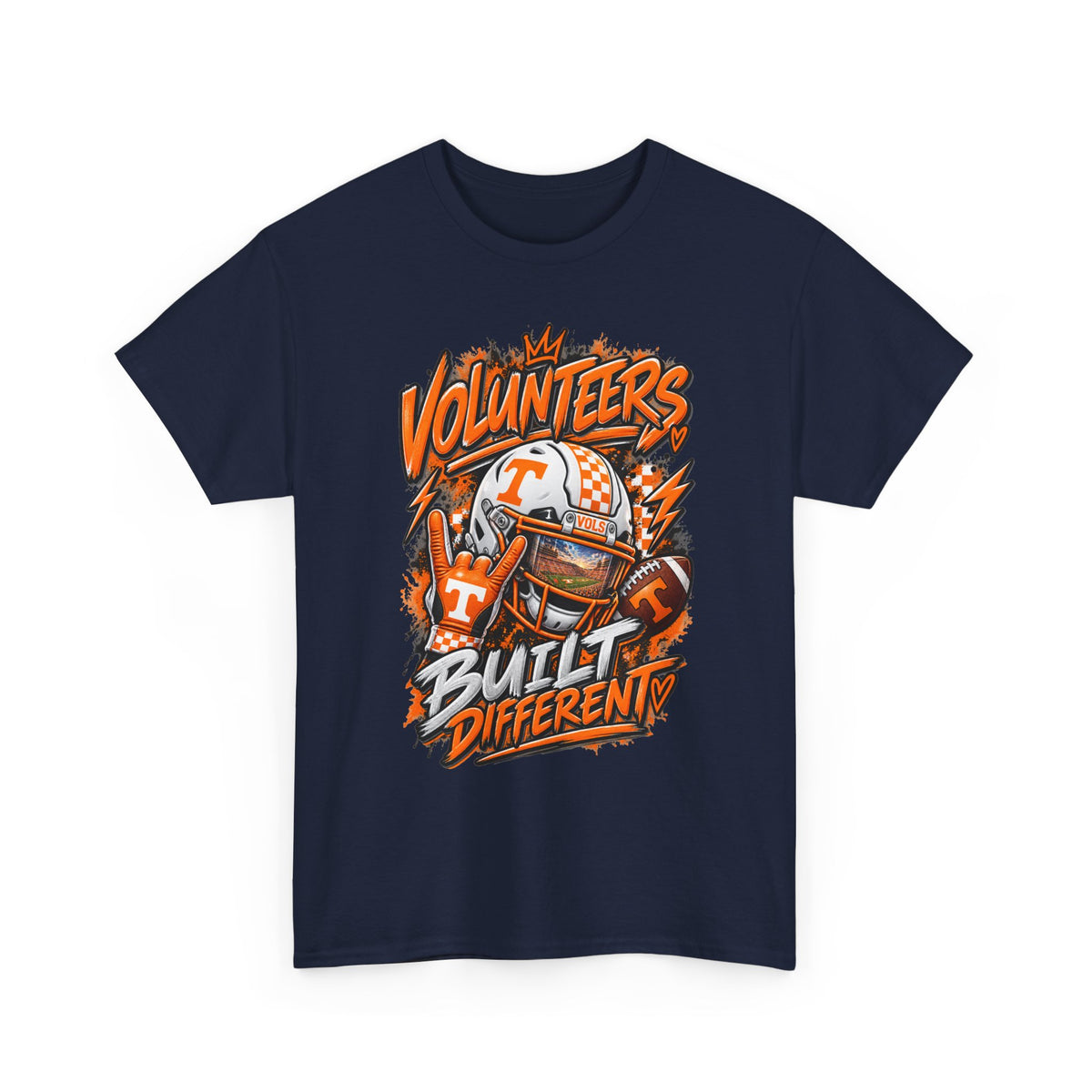 Volunteers Built Different Tee