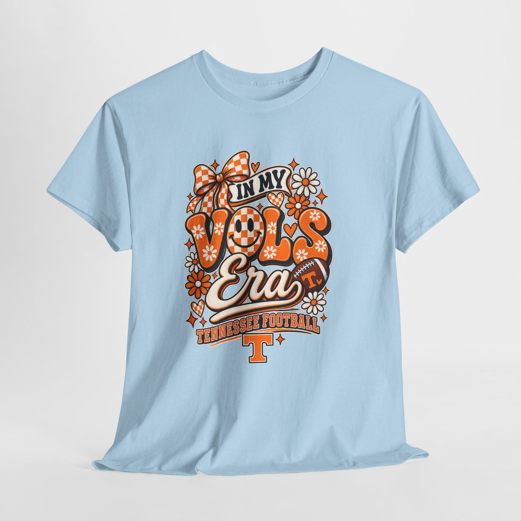 Vols Era T-Shirt — Tennessee Football Retro Floral Tee