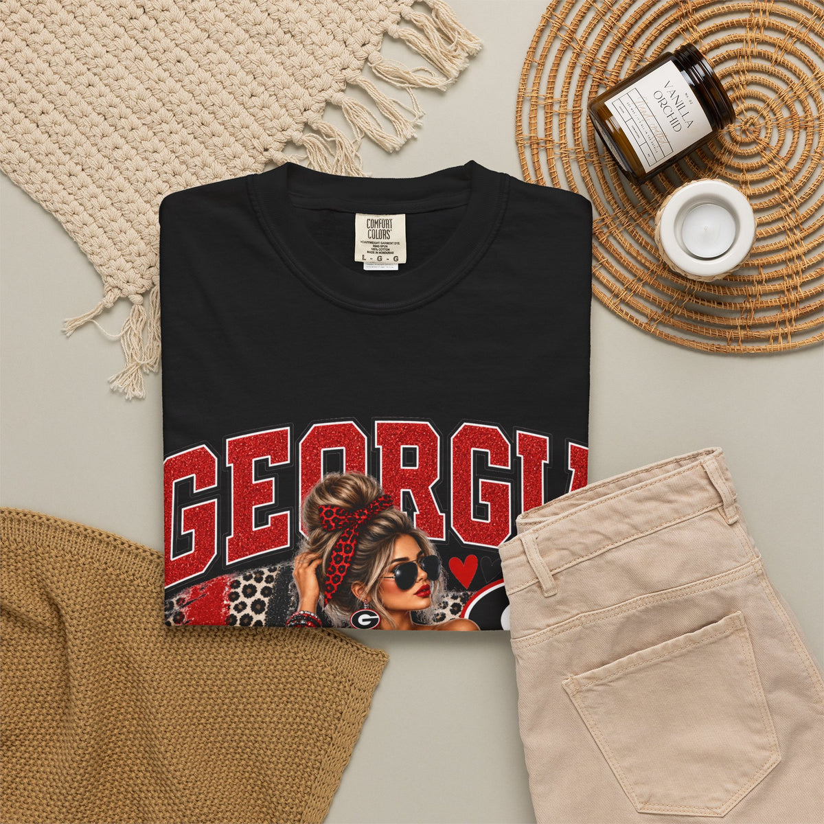 Bulldogs Dog Graphic T-Shirt