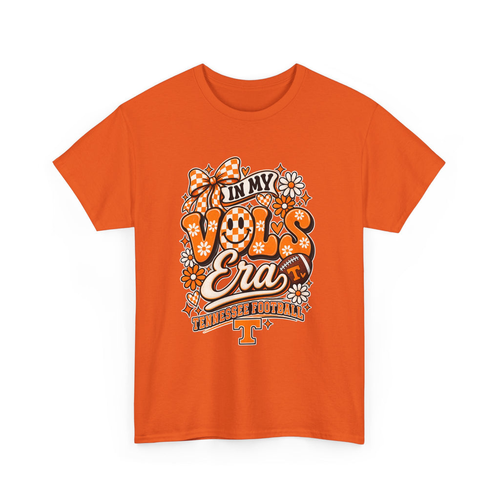 Vols Era T-Shirt — Tennessee Football Retro Floral Tee