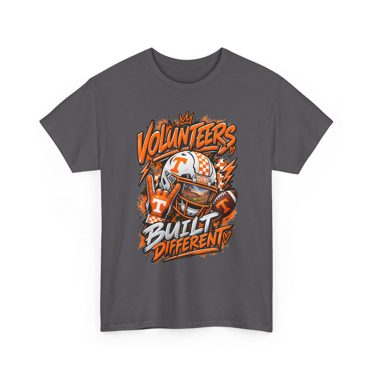 Volunteers Built Different Tee