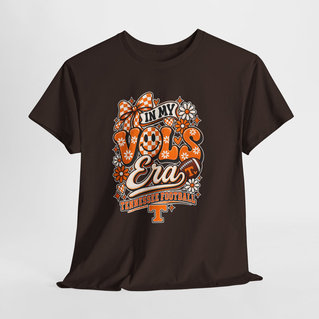 Vols Era T-Shirt — Tennessee Football Retro Floral Tee
