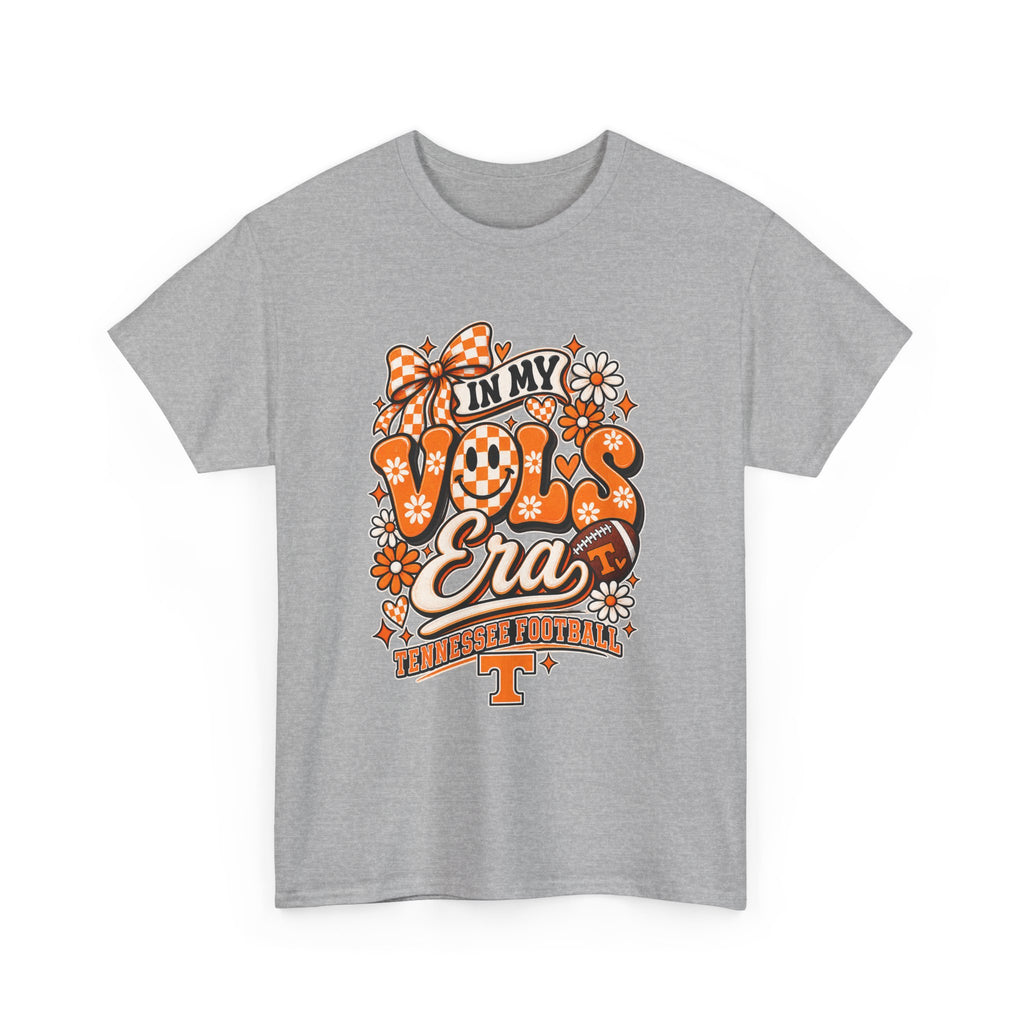Vols Era T-Shirt — Tennessee Football Retro Floral Tee