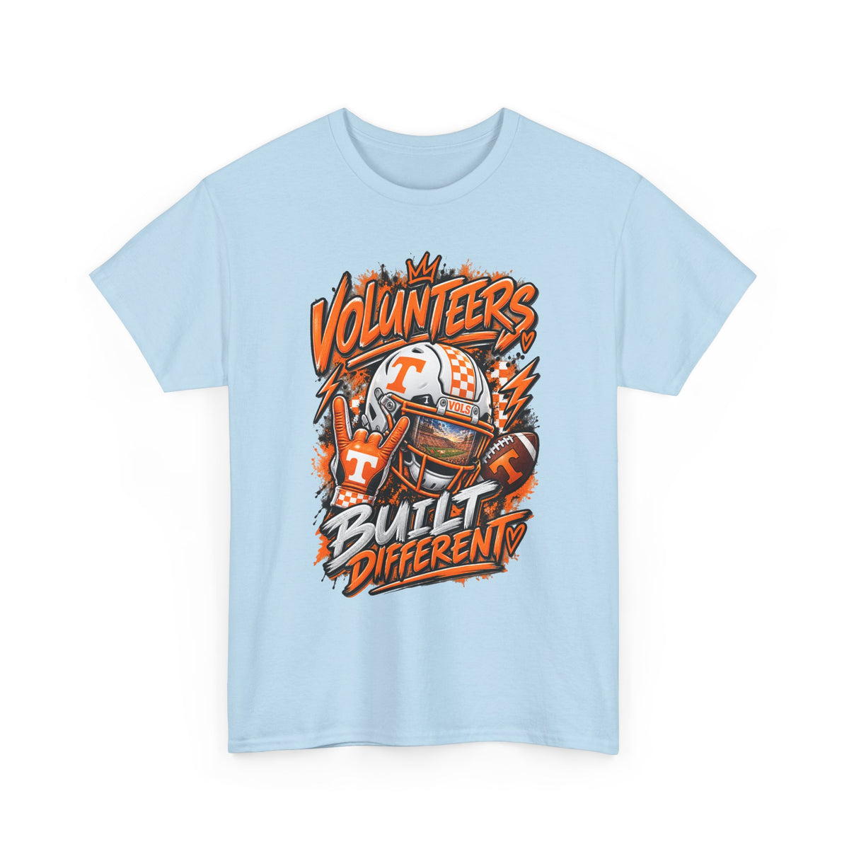 Volunteers Built Different Tee