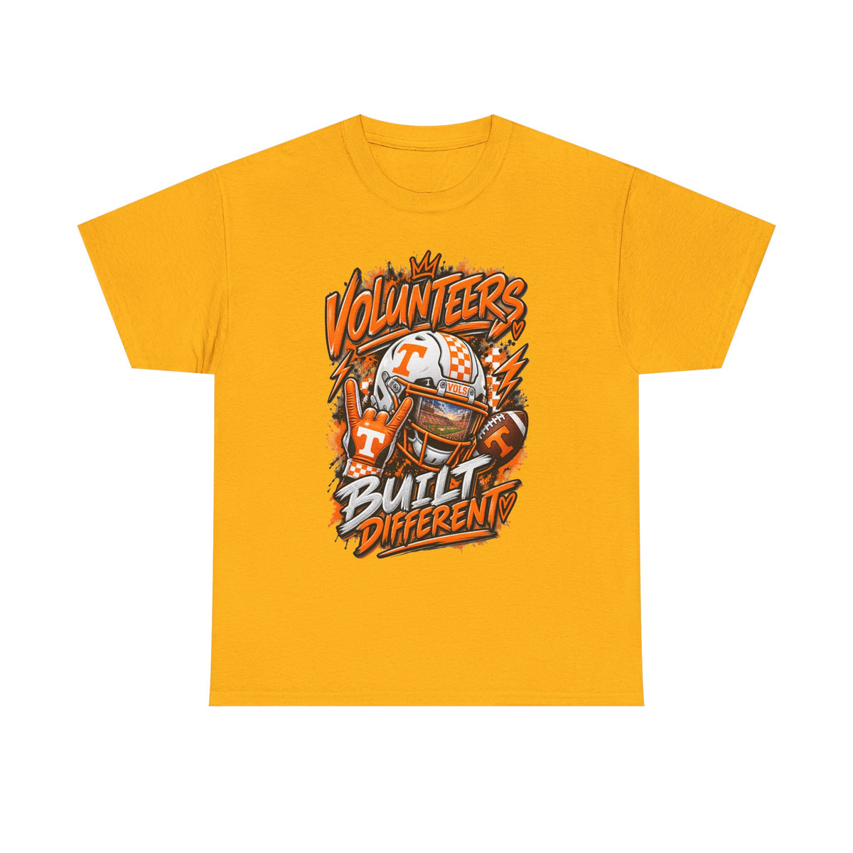 Volunteers Built Different Tee