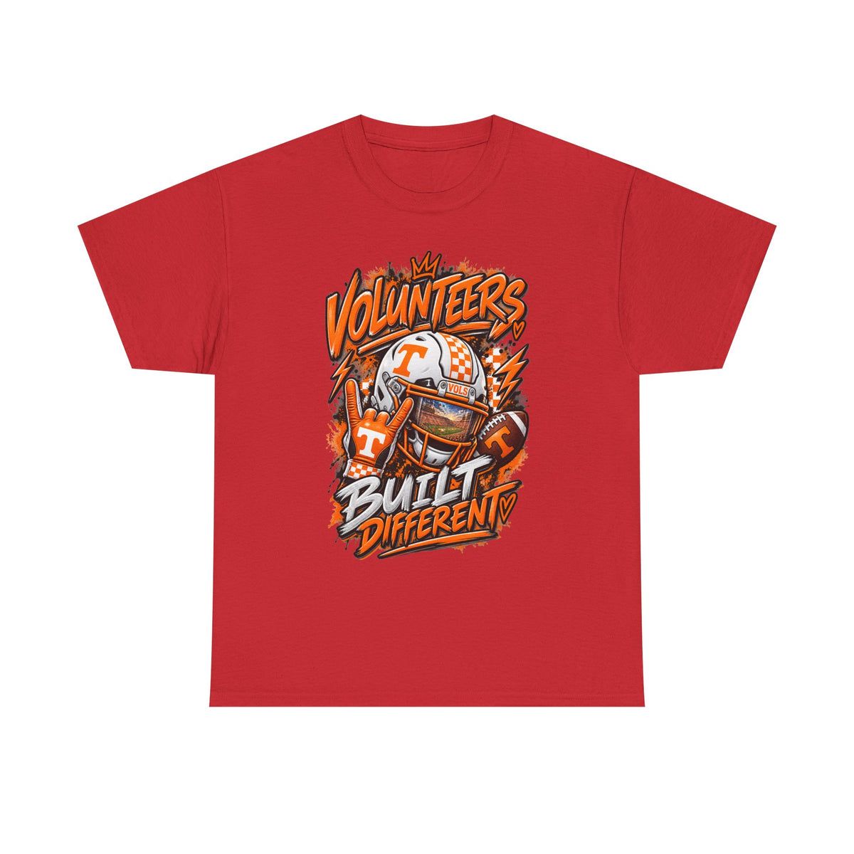 Volunteers Built Different Tee