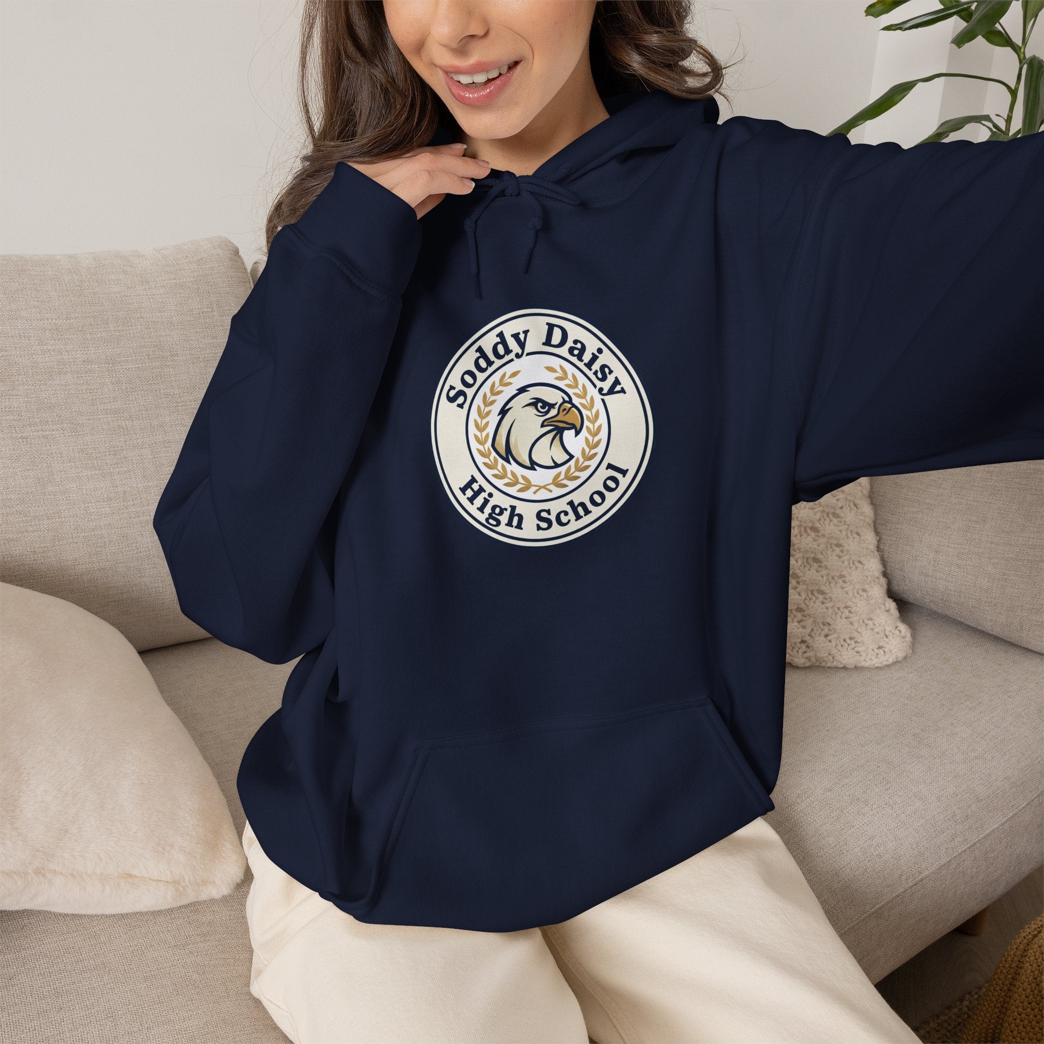 Soddy Daisy High School Hoodie – Classic School Logo Pullover
