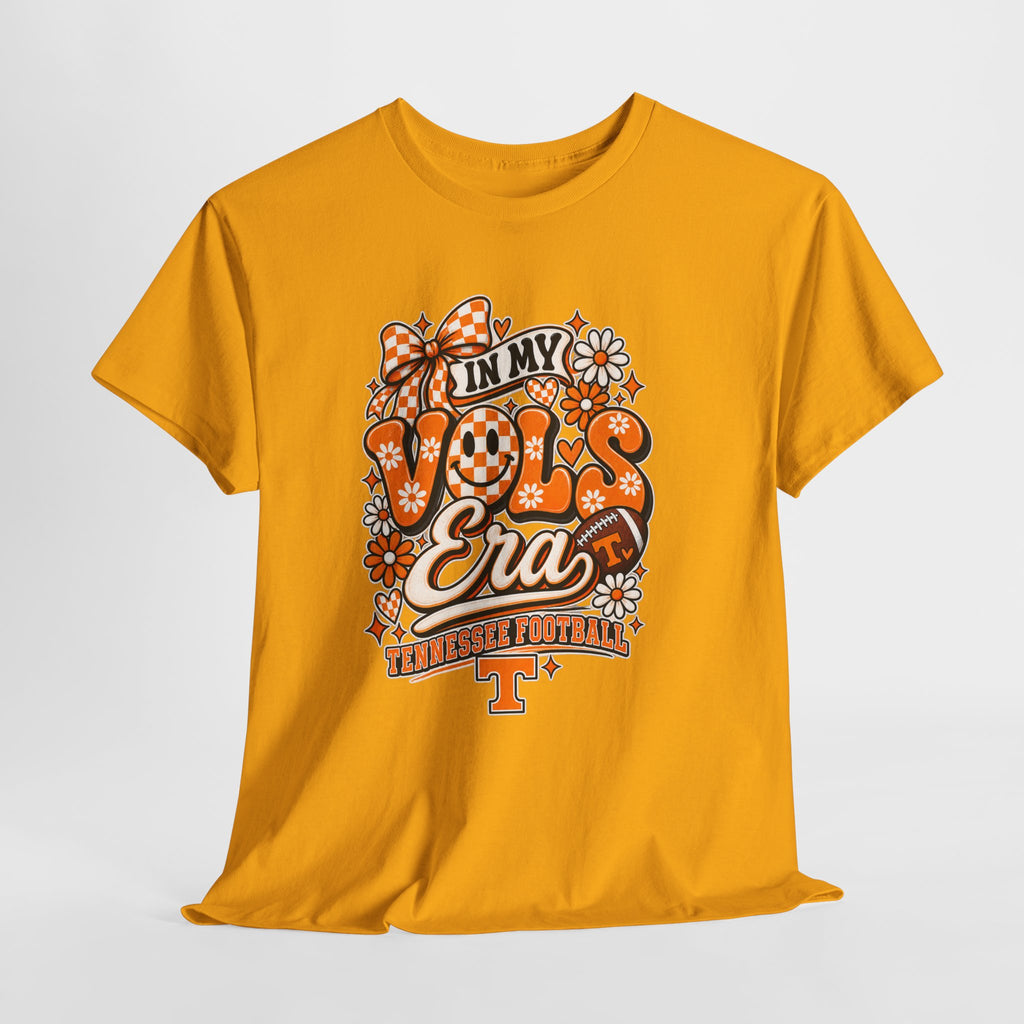 Vols Era T-Shirt — Tennessee Football Retro Floral Tee