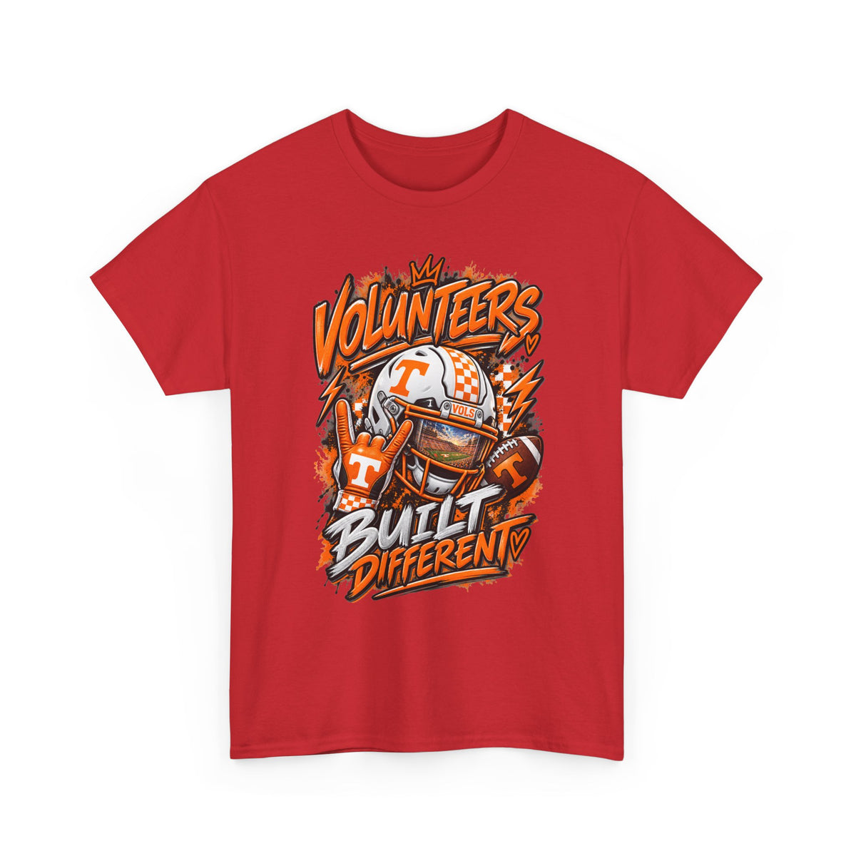 Volunteers Built Different Tee