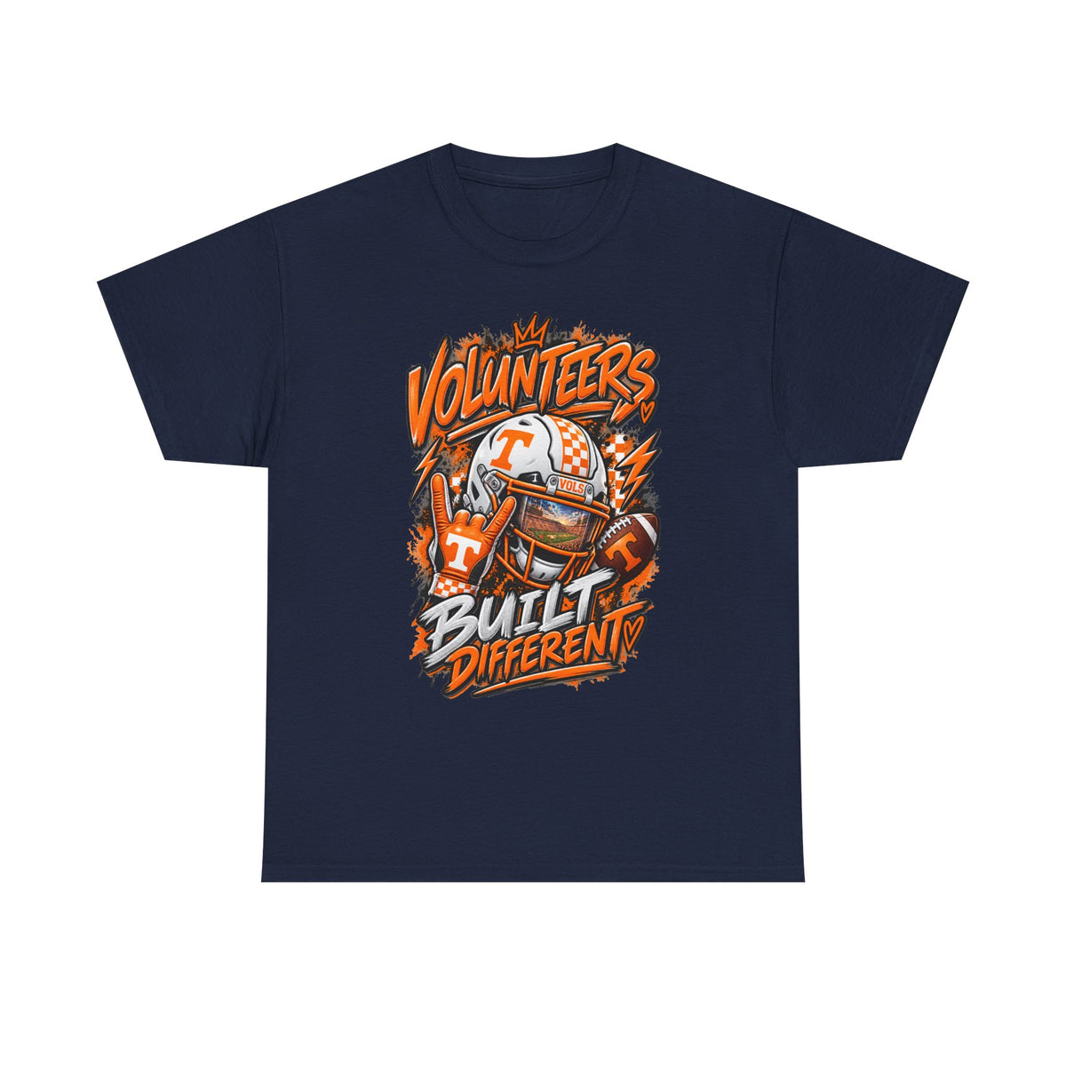 Volunteers Built Different Tee