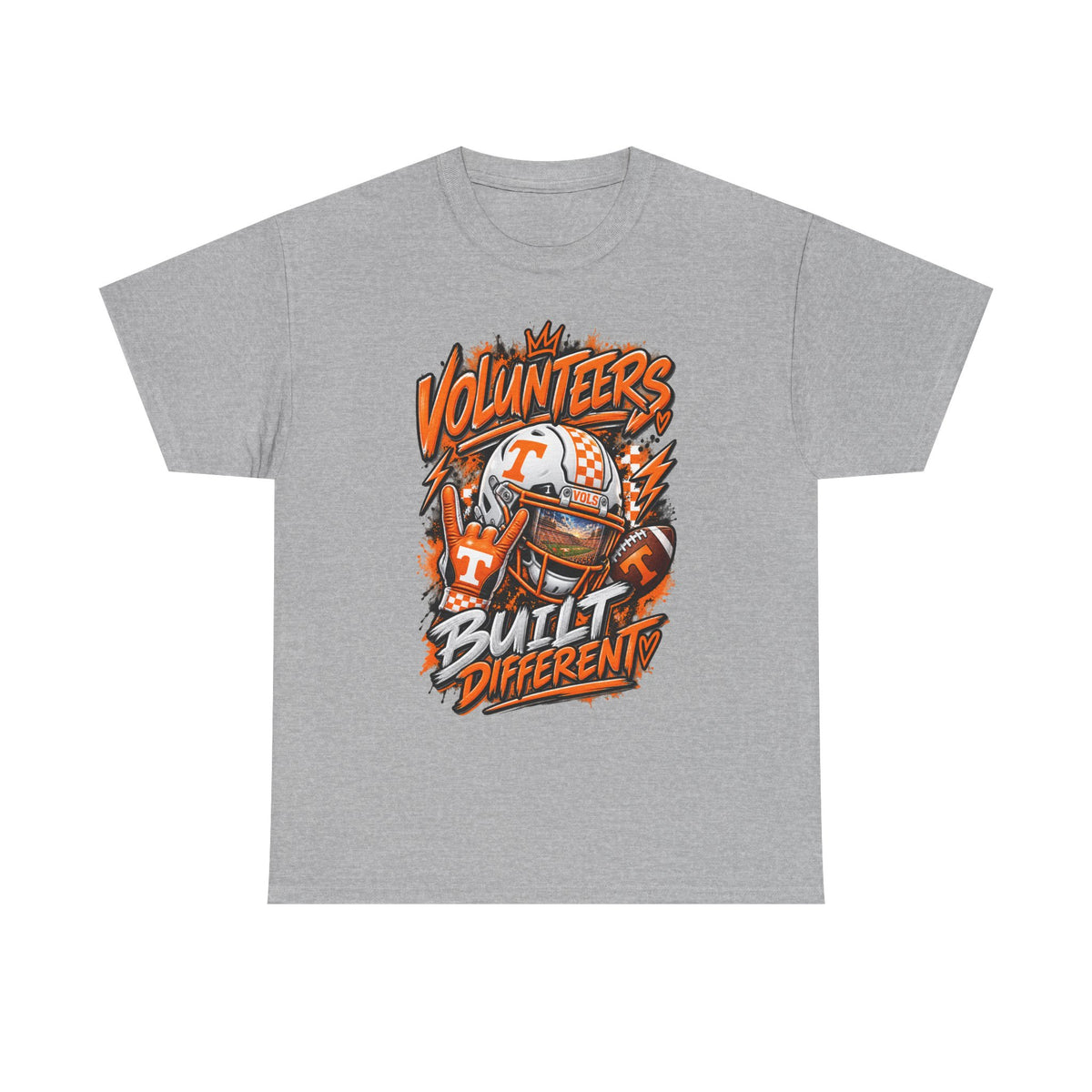 Volunteers Built Different Tee