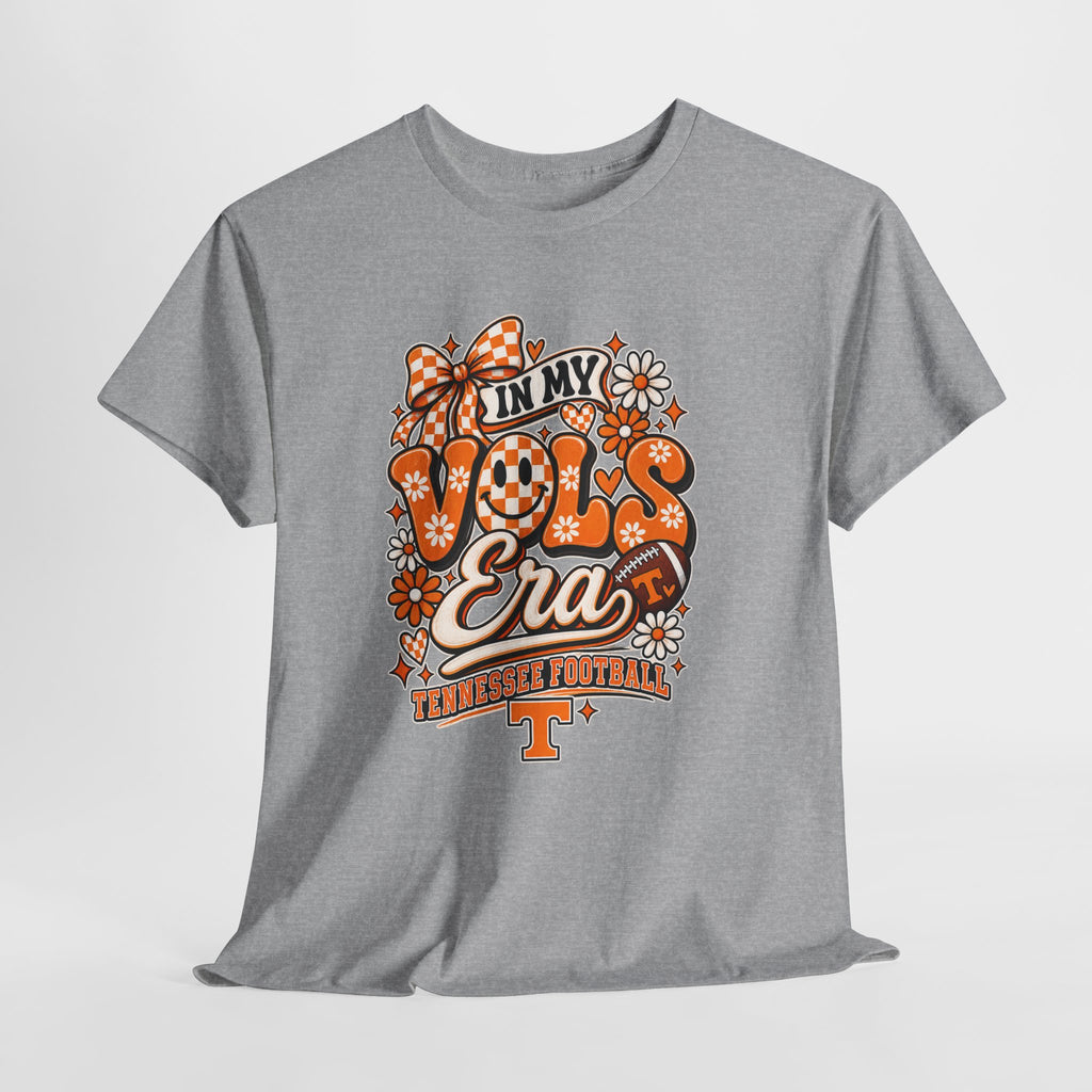 Vols Era T-Shirt — Tennessee Football Retro Floral Tee